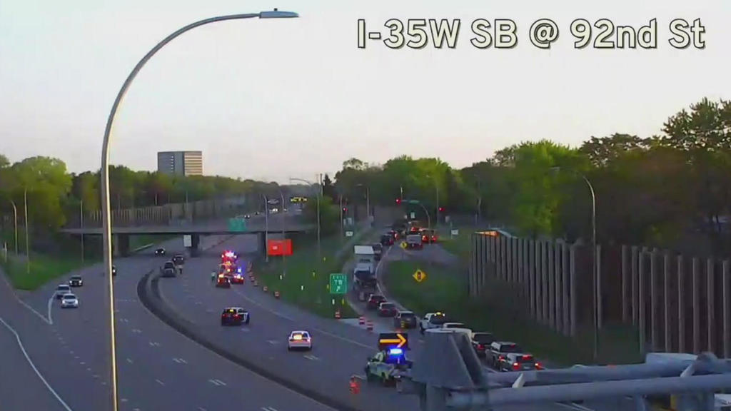 Pedestrian hit on I-35W in Bloomington is gravely injured, patrol says