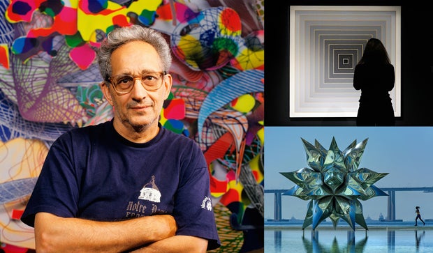 Frank Stella Portrait Session