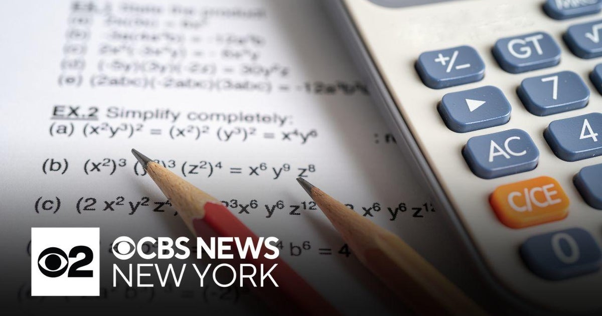 New data shows NYC students are struggling in math - CBS New York