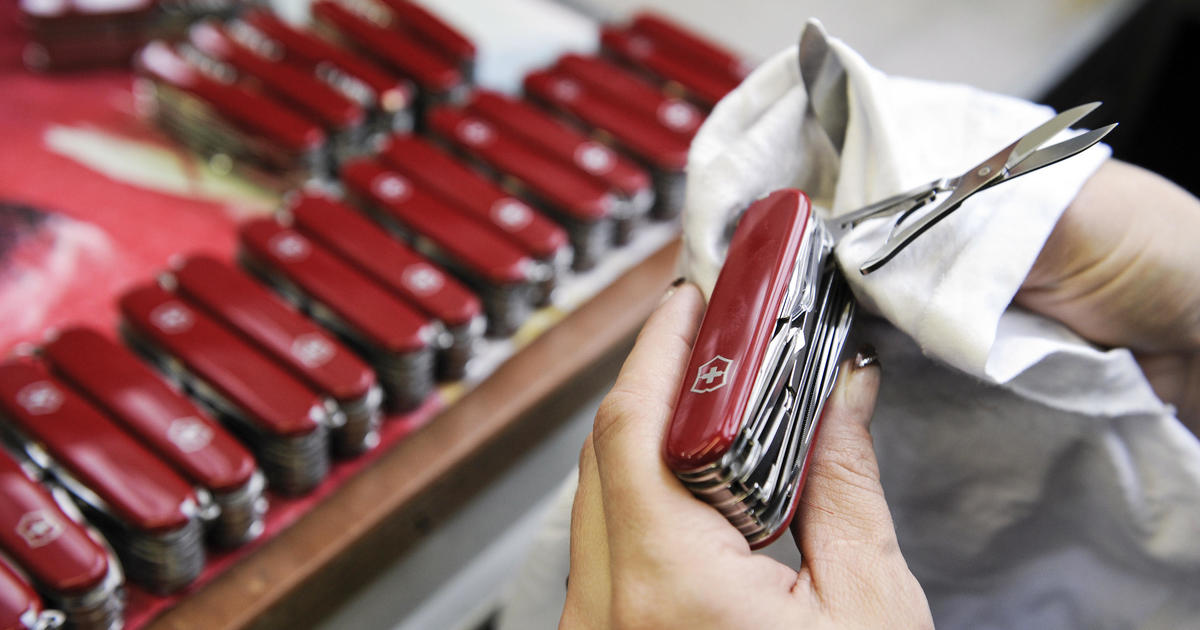 Victorinox says it's developing Swiss Army Knives without blades
