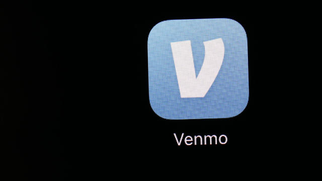 The Venmo app is displayed on an iPad on March 20, 2018, in Baltimore. 