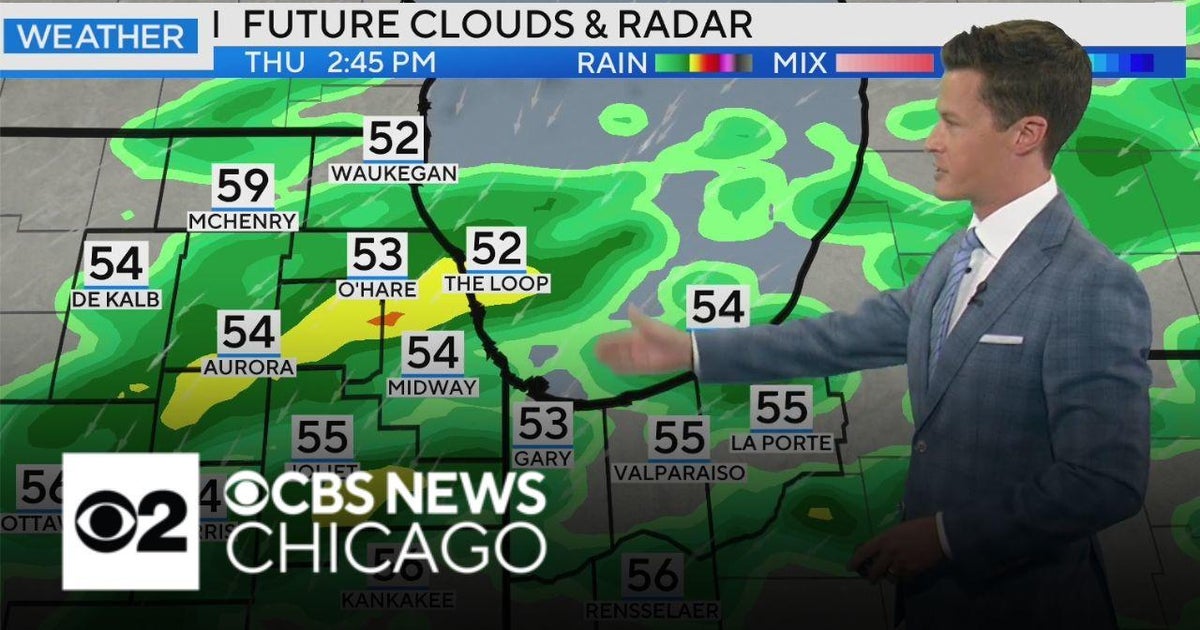 Colder, wetter weather on the way for Chicago - CBS Chicago
