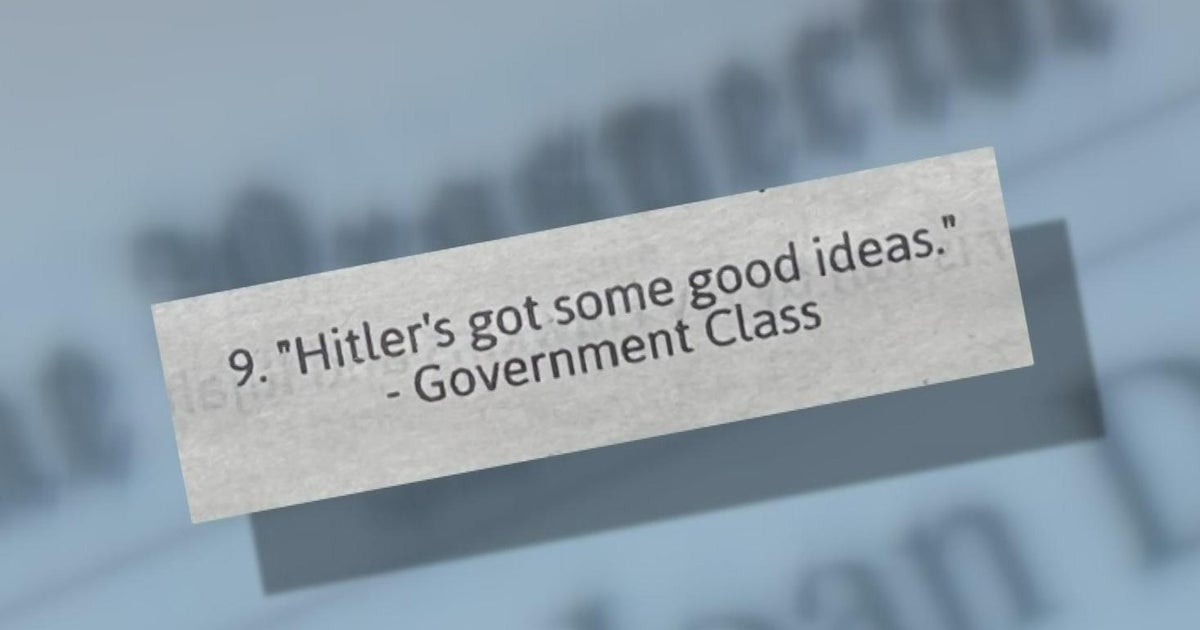 Sacramento school suspends journalism adviser after Hitler quote in newspaper, report says