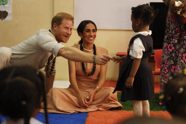 The Duke and Duchess of Sussex Visit Nigeria - Day 1 