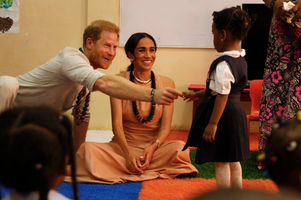 The Duke and Duchess of Sussex visit Nigeria - Day 1