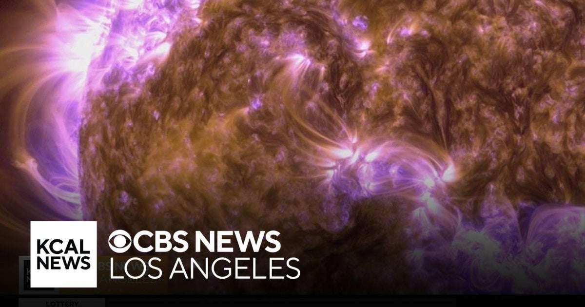 Geomagnetic storm hits earth, creating colorful light shows - CBS Los ...