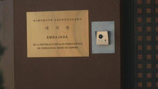 North Korean embassy in Madrid