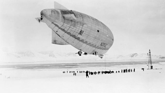 Airship Norge, First to Reach North Pole 