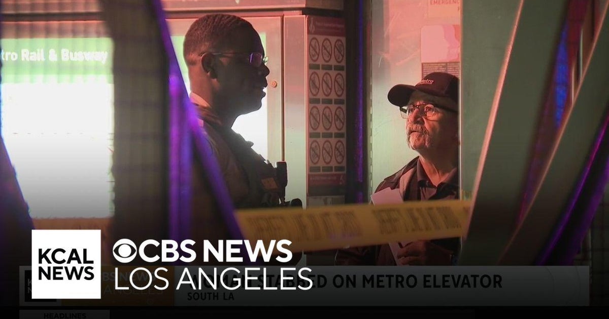 Back-to-back Metro stabbings in South LA, Glendale - CBS Los Angeles