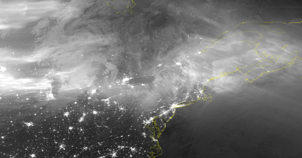 Сателитни изображения показват как е изглеждала историческата геомагнитна буря от космоса