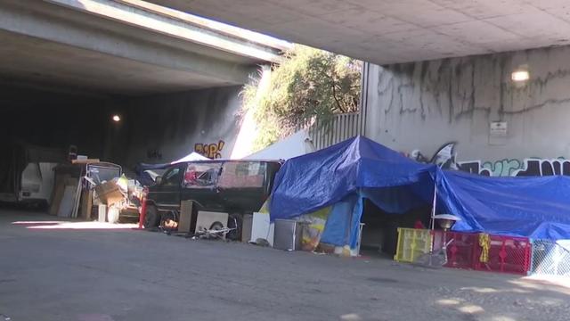 Oakland homeless encampment 