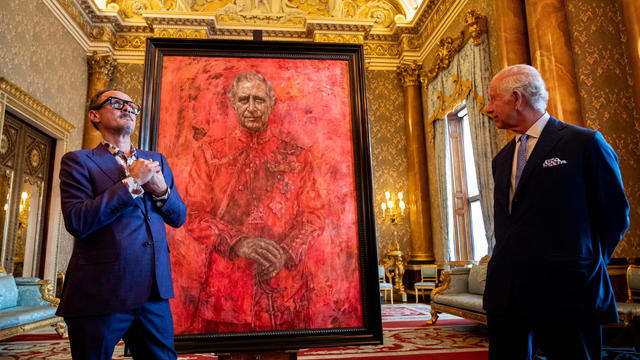 Portrait of Britain's King Charles by artist Jonathan Yeo unveiled in London 