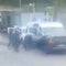 Video shows armed men ambush a prison transport van in France carrying a suspected drug lord
