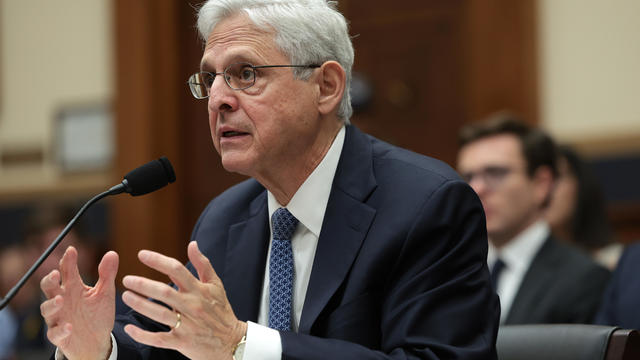 Attorney General Merrick Garland testifies before the House Judiciary Committee in the Rayburn House Office Building on September 20, 2023 in Washington, DC. 