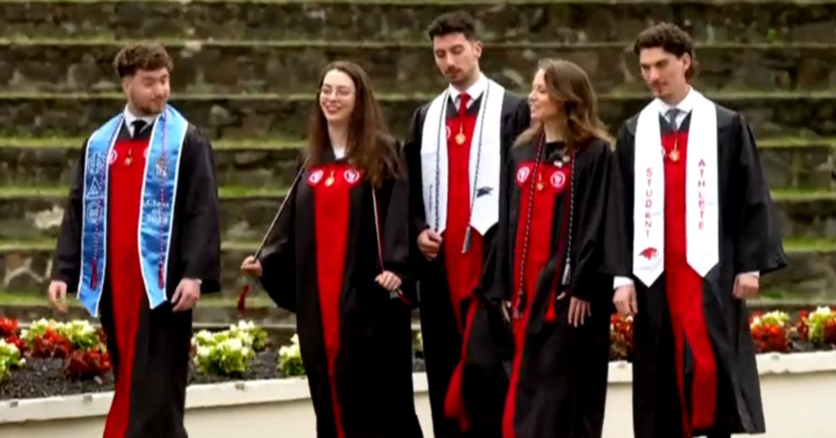 New Jersey quintuplets graduate from identical faculty