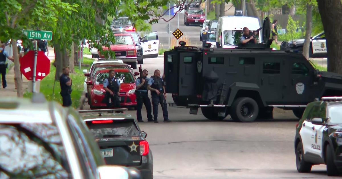 Law enforcement officers are responding to the “active situation” in the North Minneapolis neighborhood, the sheriff says