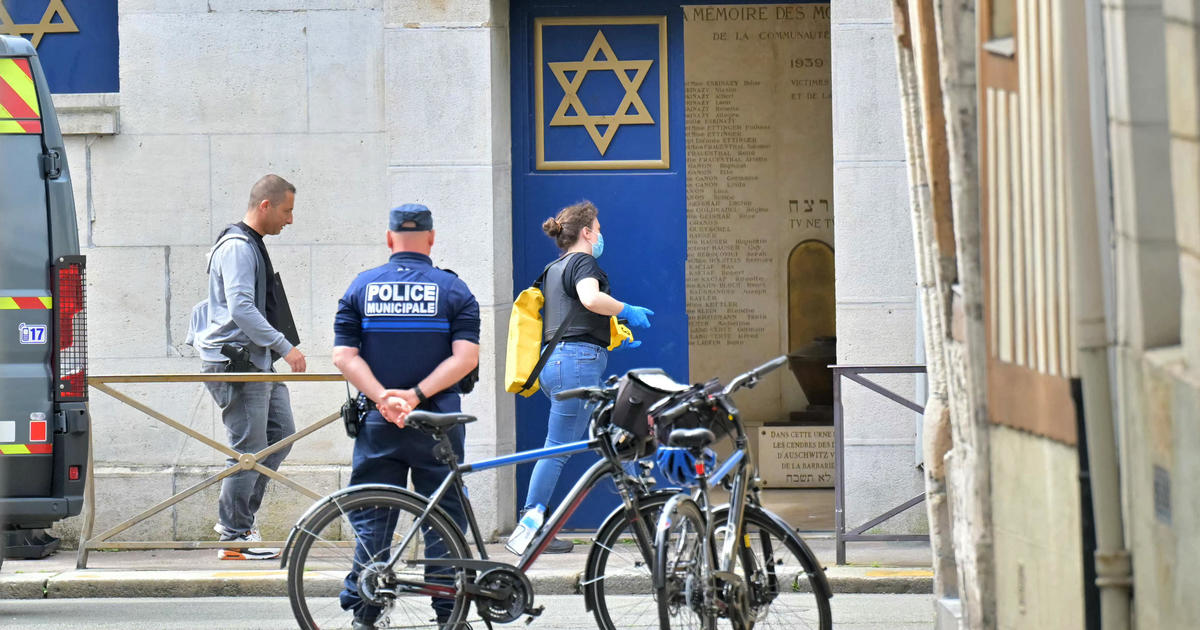 Police kill armed man officers say set fireplace to synagogue in northern French metropolis of Rouen