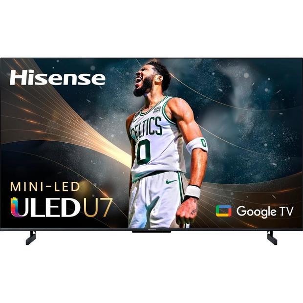 85" Hisense Class U7 Mini-LED ULED 4K smart TV 