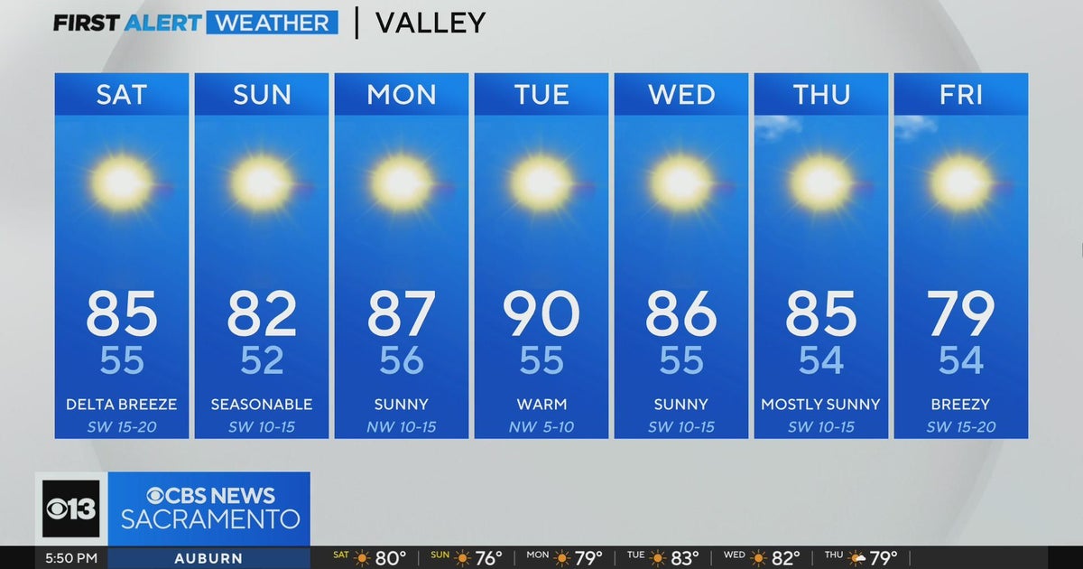 Friday evening weather forecast - May 17, 2024