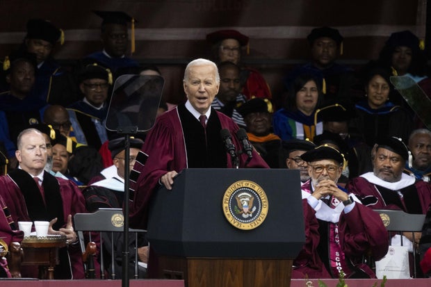 President Biden Delivers Commencement Address At Morehouse College