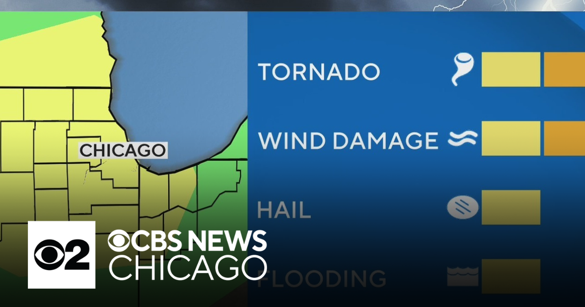 Highs in the 80s in Chicago with afternoon storms - CBS Chicago