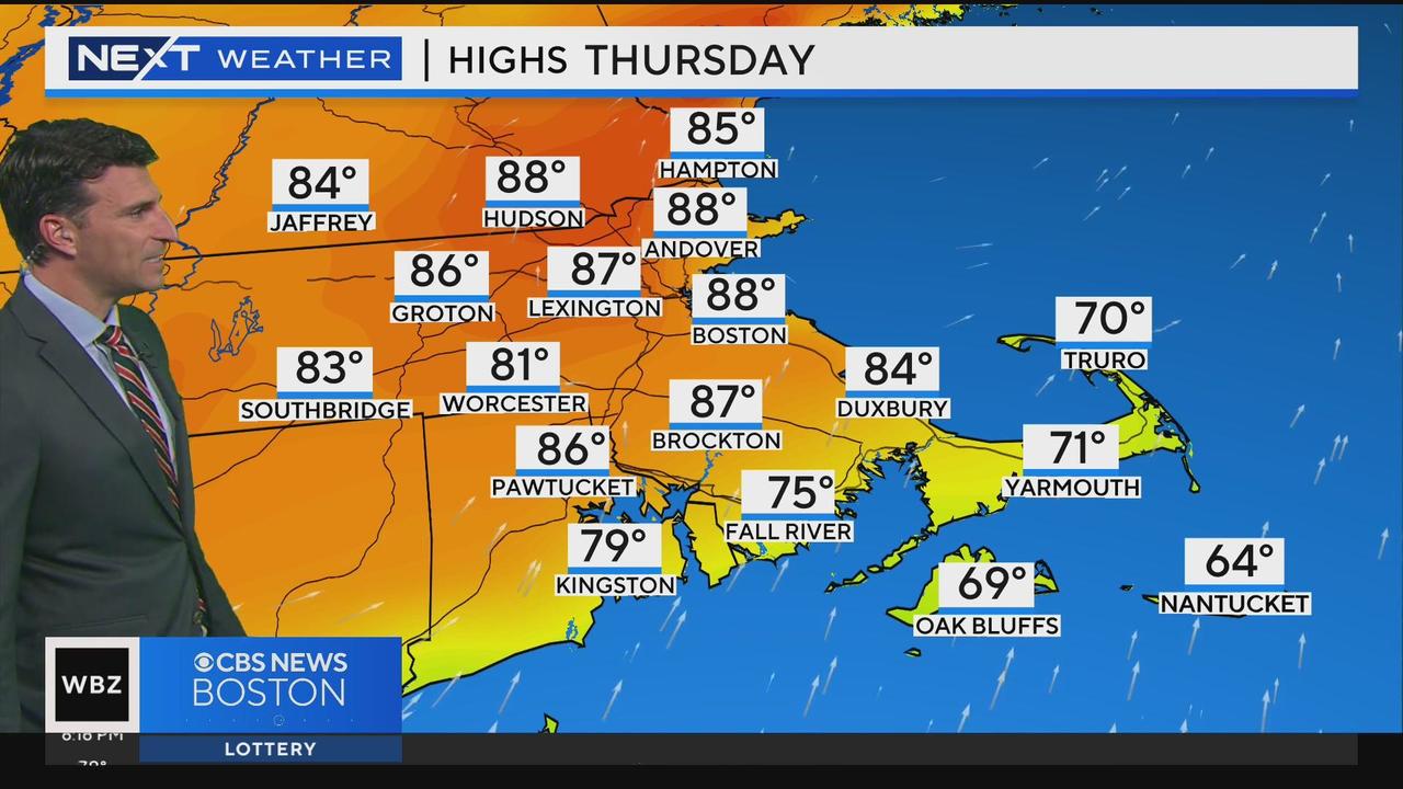 Next Weather: WBZ Evening Forecast For May 21