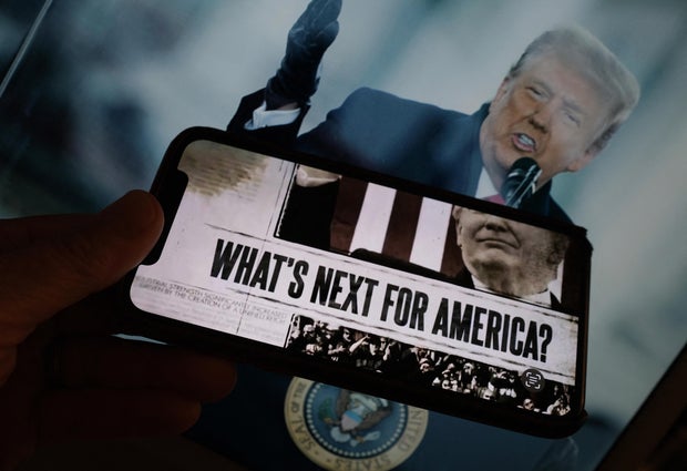 Video on Trump's Truth Social account