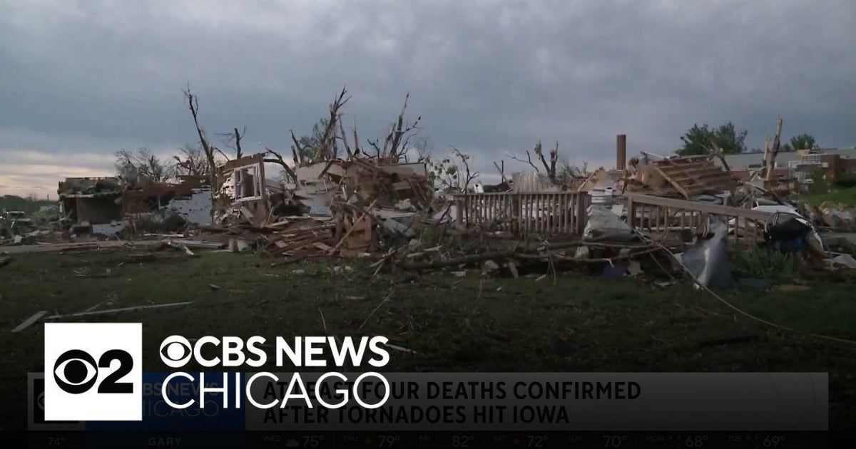 4 confirmed deaths after tornadoes hit Iowa - CBS Chicago