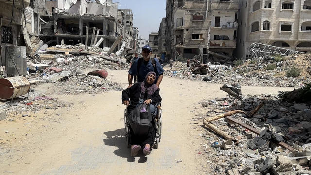 Kamal Adwan hospital's health team evacuate Palestinian patients after Israeli airstrikes 