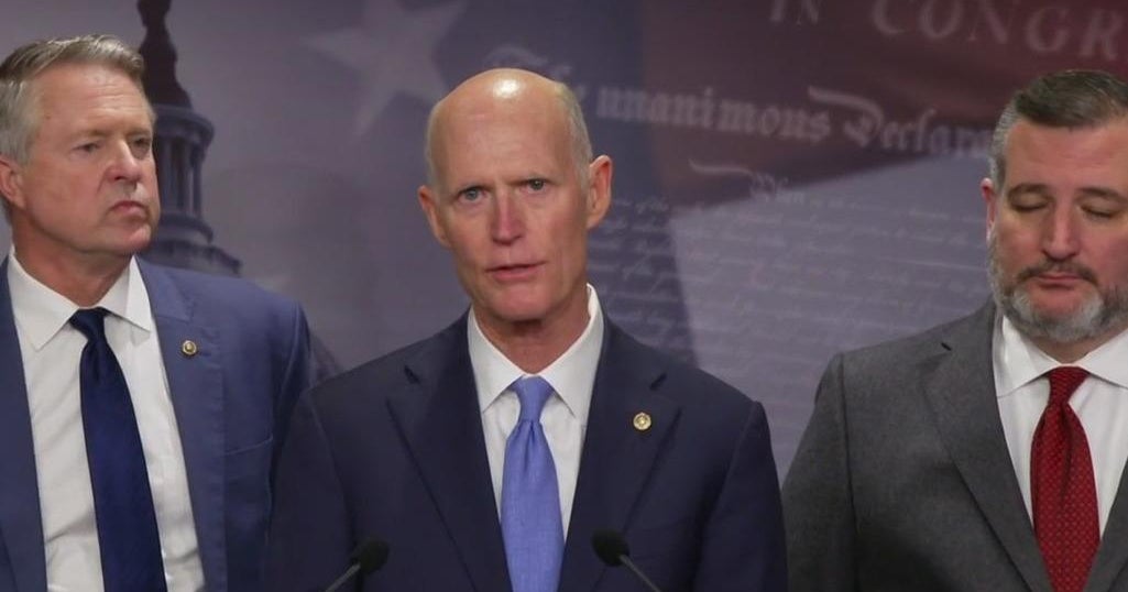 Senator Rick Scott vying to replace Senate Republican leader Mitch ...