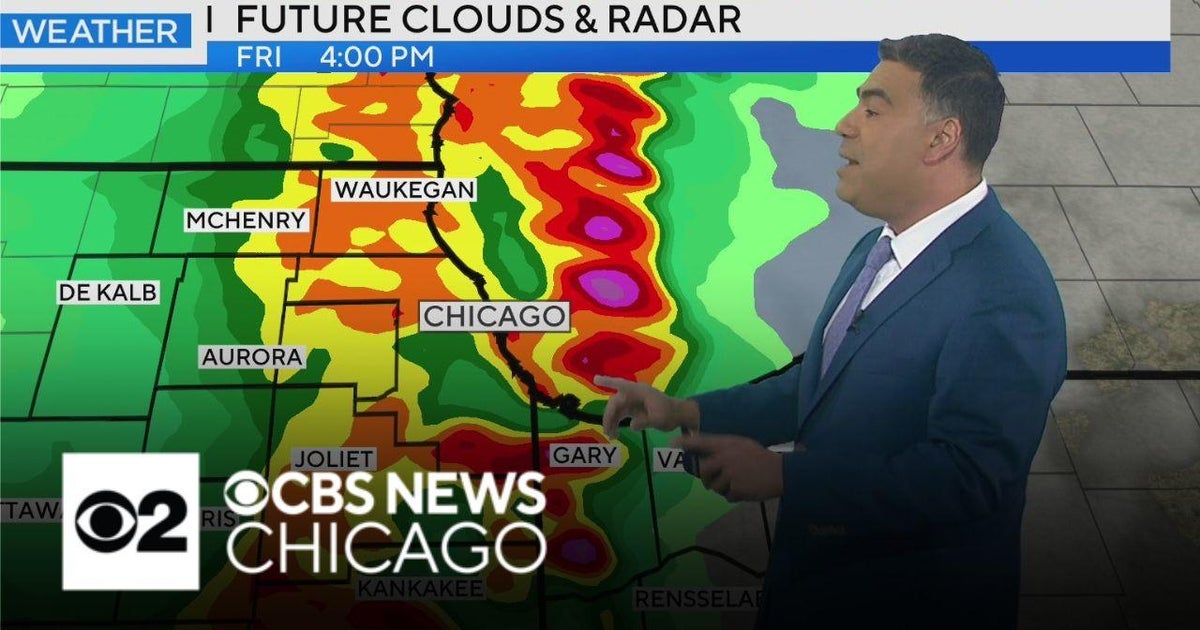 Sunshine and severe thunderstorms for the weekend - CBS Chicago