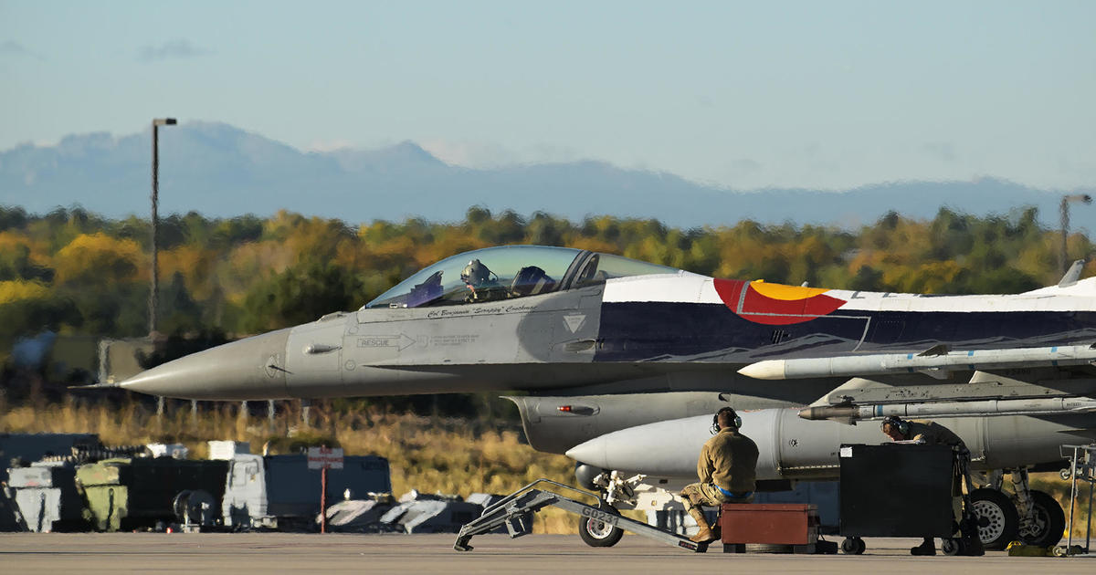 F-16 flights over Colorado scheduled for Memorial Day weekend by Air National Guard