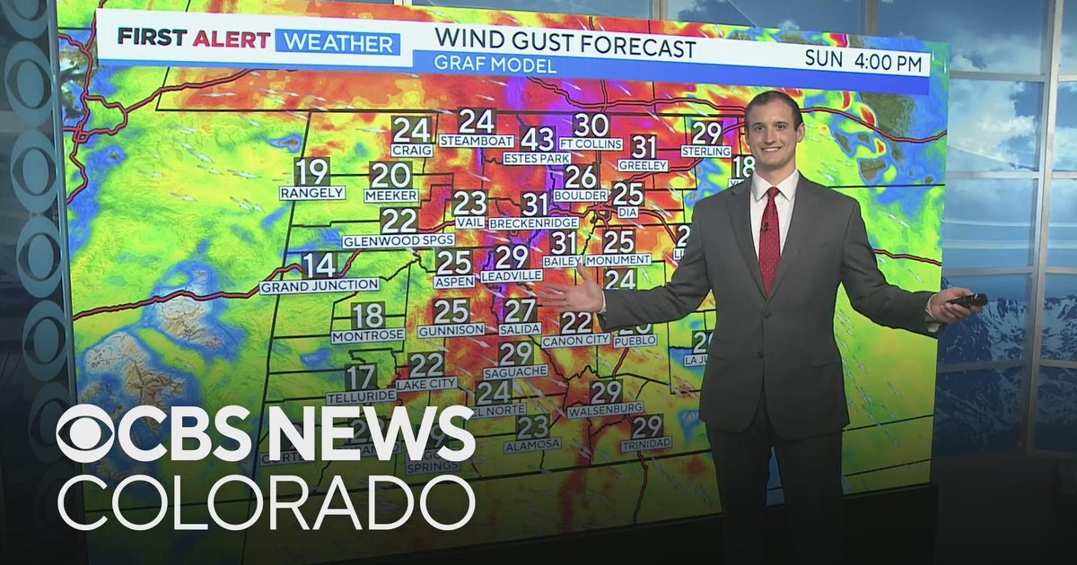 Warming up and drying out across Colorado - CBS Colorado