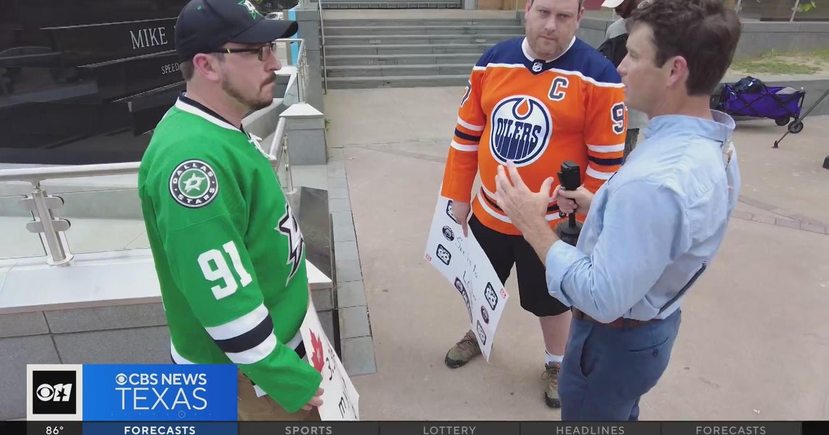 Fans excited about Dallas Stars' Game 2 victory - CBS Texas