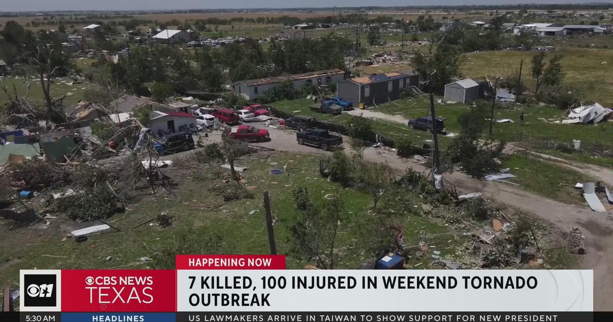 7 killed, 100 injured in weekend tornado outbreak - CBS Texas