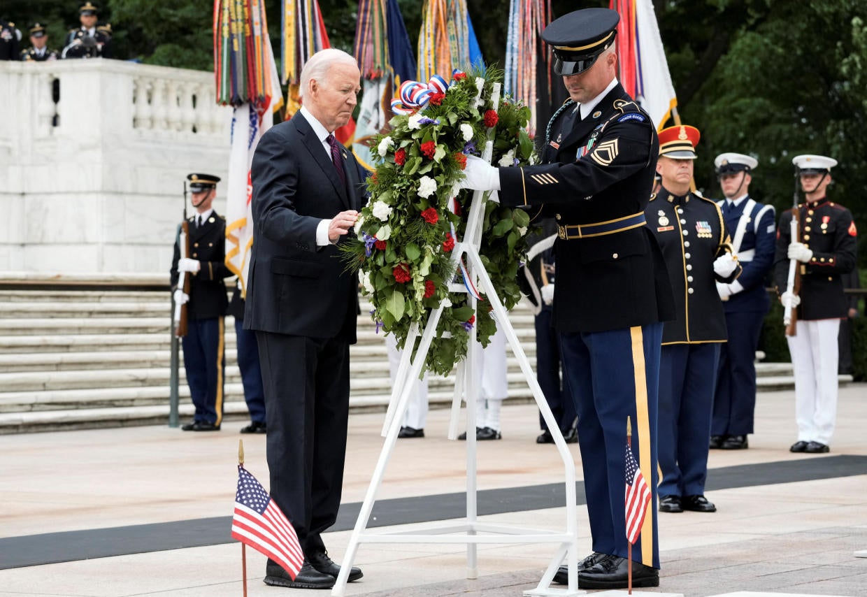 Watch Live: Biden Honors Fallen U.S. Troops On Memorial Day - Patabook News