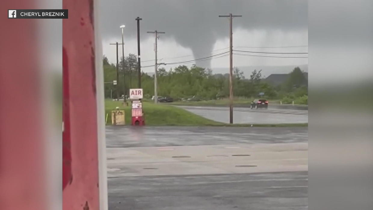 Video Shows A Possible Tornado In Mahanoy City Pennsylvania After A Tornado Warning In 5853