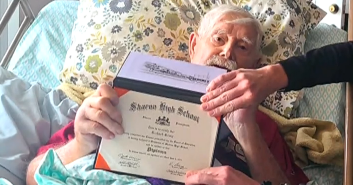 Ninety-eight-year-old World War II veteran receives Pennsylvania high school diploma shortly before passing away