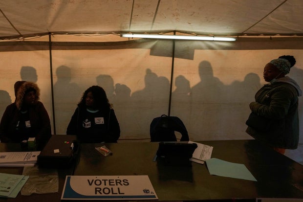 APTOPIX elections in South Africa