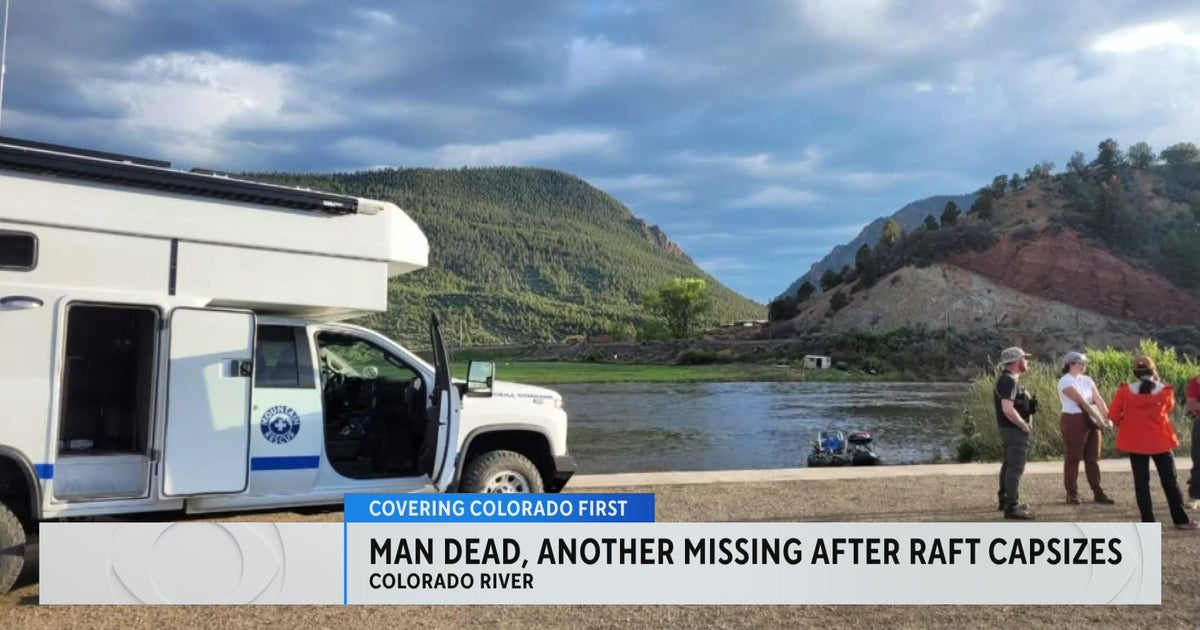 1 killed, 1 missing in Colorado River rafting accident - CBS Colorado