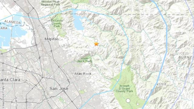 Earthquake in Alum Rock 