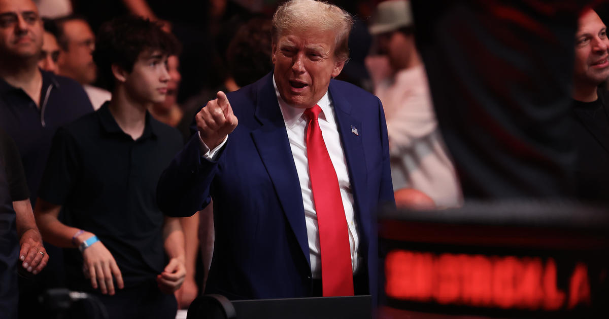 Former President Trump Makes Surprise Appearance at UFC Match Amid TikTok Controversy after New York Conviction