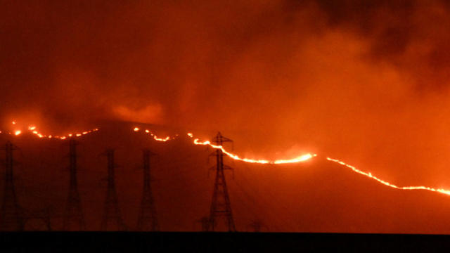 Corral Fire: Wildfire continue in San Joaquin County of California 