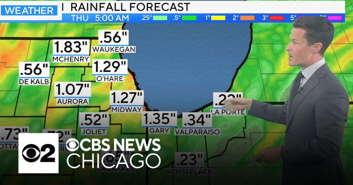 Have the umbrella handy for Wednesday - CBS Chicago
