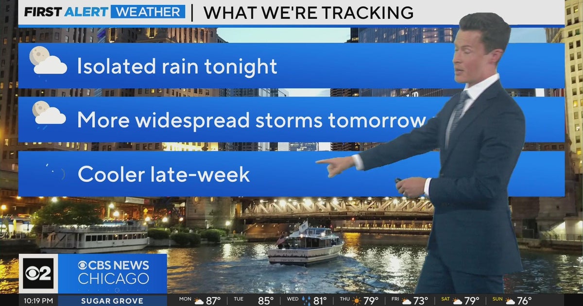 Heat, more widespread storms in Chicago on Tuesday - CBS Chicago