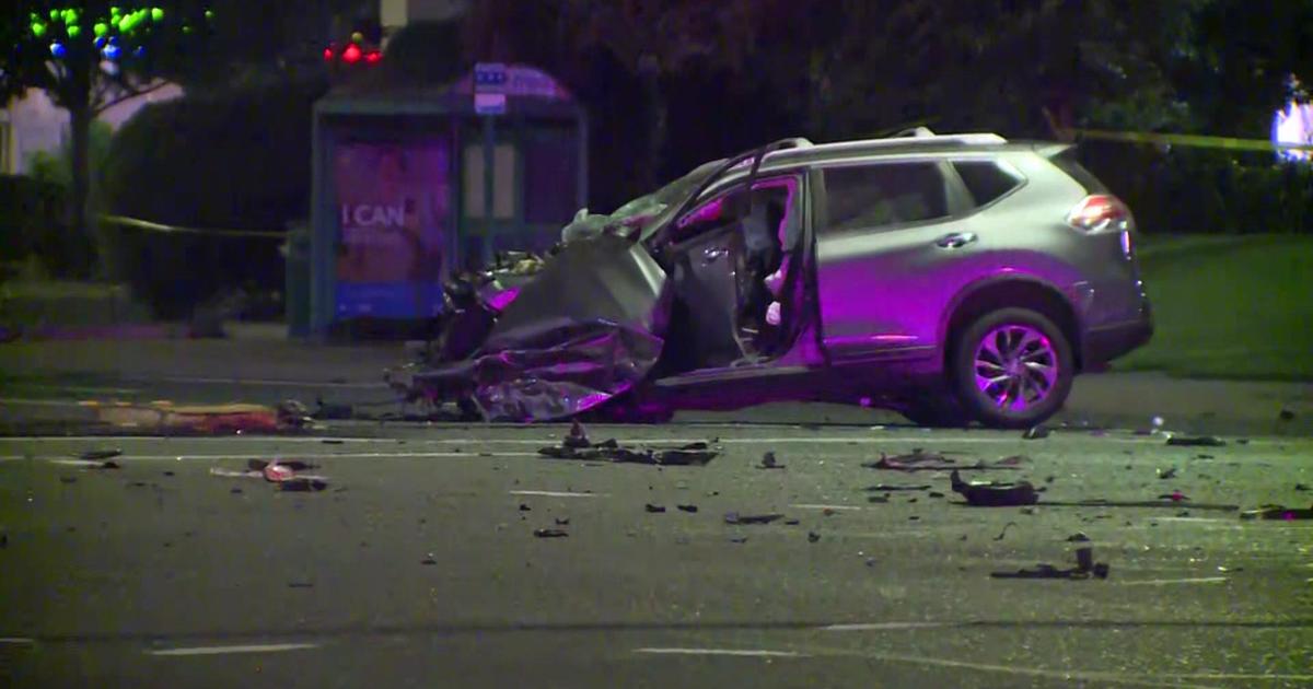 13-year-old steals car, causes deadly crash in Elk Grove, police say – CBS News