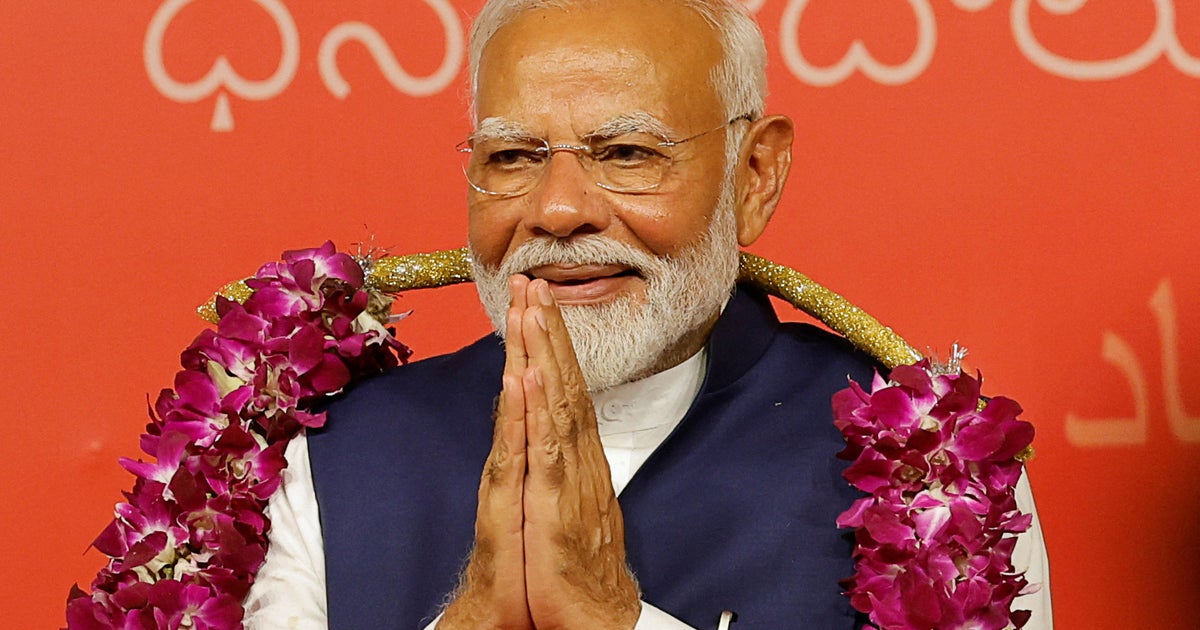 India 2024 election results show Prime Minister Narendra Modi winning third term, but with a smaller mandate
