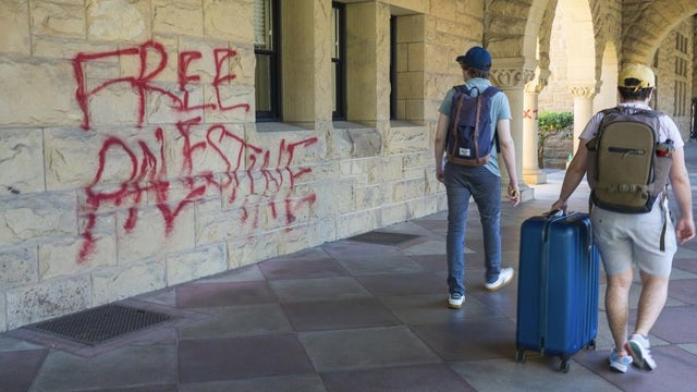 Stanford pro-Palestine protest
