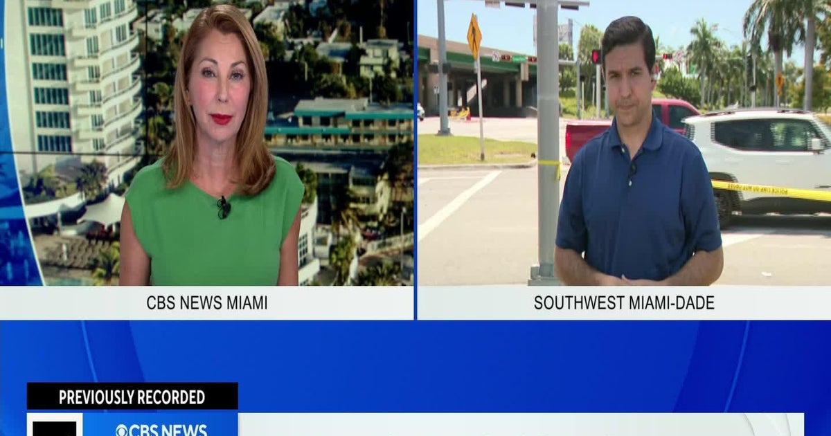 Two killed in violent Southwest Miami-Dade shooting - CBS Miami