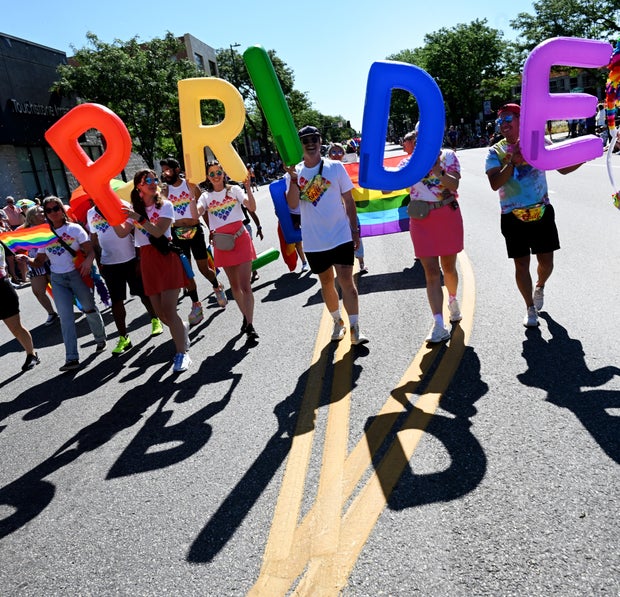 Pride Parade 2023 in downtown Denver 